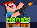 Spēle Kungs Noobs pret Stickman online