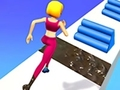 Spēle Meitene Skrien Skaistumam 3D online