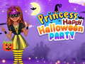 Spēle Princese Laimīga Halloween Ballīte online