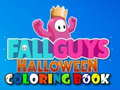 Spēle Fall Guys Halloween Krāsojamā Grāmata online