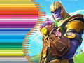 Spēle Krāsojamā grāmata Fortnitem online