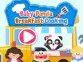 Spēle Bebē Panda Brokastu Vārīšana online