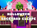 Spēle Halloween Izbēgšana no Dārza online