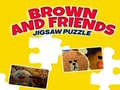 Spēle Brown un draugi puzle online