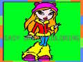 Spēle Vieglā Bratz Krāsošana online
