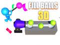 Spēle Aizpildiet Bumbas 3D online