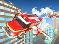 Spēle Lidojoša Ugunsdzēsēju Auto Braukšanas Simulators online