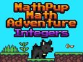Spēle MathPup Matemātikas Piedzīvojums: Veseli Skaitļi online