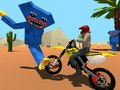 Spēle Motociklists pret Huggy online