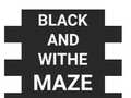 Spēle Mazes Melns un Balts online