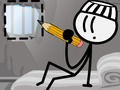 Spēle Dop Stickman Bēgšana no Cietuma online