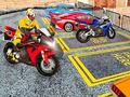 Spēle Smago motociklu pilsētas stāvvietas spēle 3D online