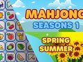Spēle Mahjong Sezonas 1 Pavasaris Vasara online