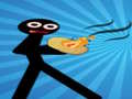 Spēle Stickman Karstā Kartupeļu online