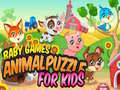 Spēle Bērnu Spēles: Dzīvnieku Puzzle Bērniem online