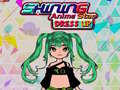 Spēle Spīdošās anime zvaigznes ģērbšana online