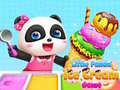 Spēle Mazais Panda: Saldējuma Spēle online