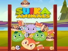 Spēle Suika Dzīvnieki online