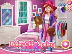 Spēle Boho Šiks Pavasara Iepirkšanās online