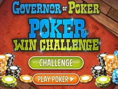 Spēle Pokera gubernators: Pokera izaicinājums online
