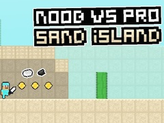 Spēle Nub vs Pro: Smilšu Sala online