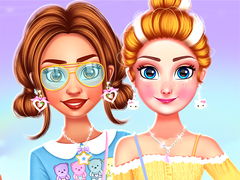 Spēle BFF Lovely Kawaii Apģērbi online