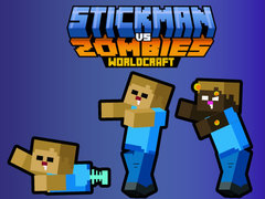 Spēle Stickman pret zombijiem WorldCraft online
