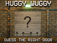 Spēle Huggy Wuggy Uzmini pareizo durvis online