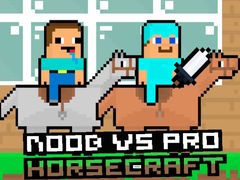 Spēle Nūb vs Pro HorseCraft online
