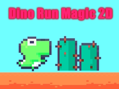 Spēle Dino Skrējiens Burvība 2D online
