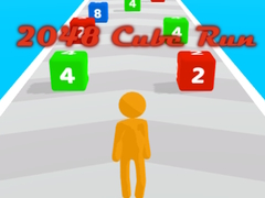 Spēle 2048 Kubu Skrējiens online