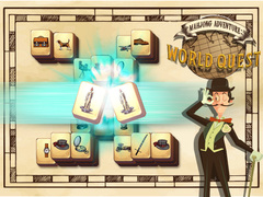 Spēle Mahjong Piedzīvojums: Pasaules Misija online
