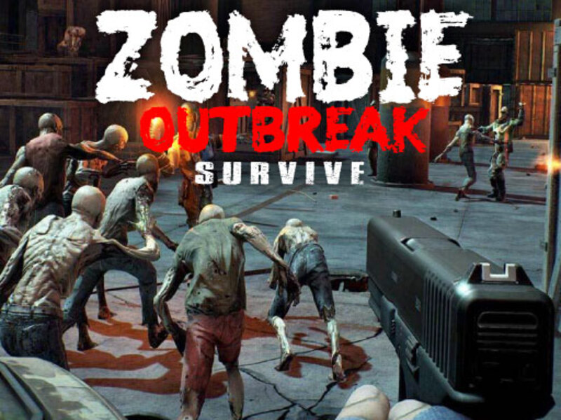 Spēle Zombiju uzliesmojums izdzīvo online