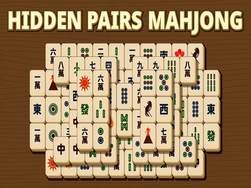 Spēle Slēptie pāri mahjong online