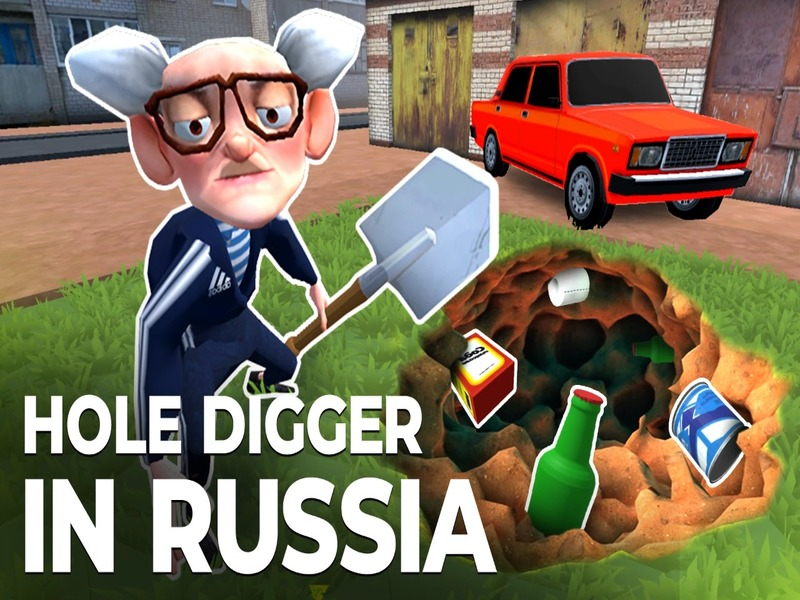 Spēle Izrakt caurumu Krievijā online
