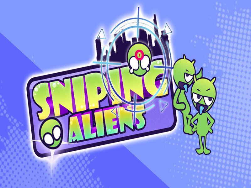 Spēle Sniping citplanētieši online