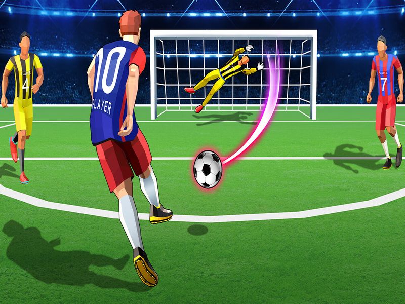 Spēle Futbola steiga 3d online