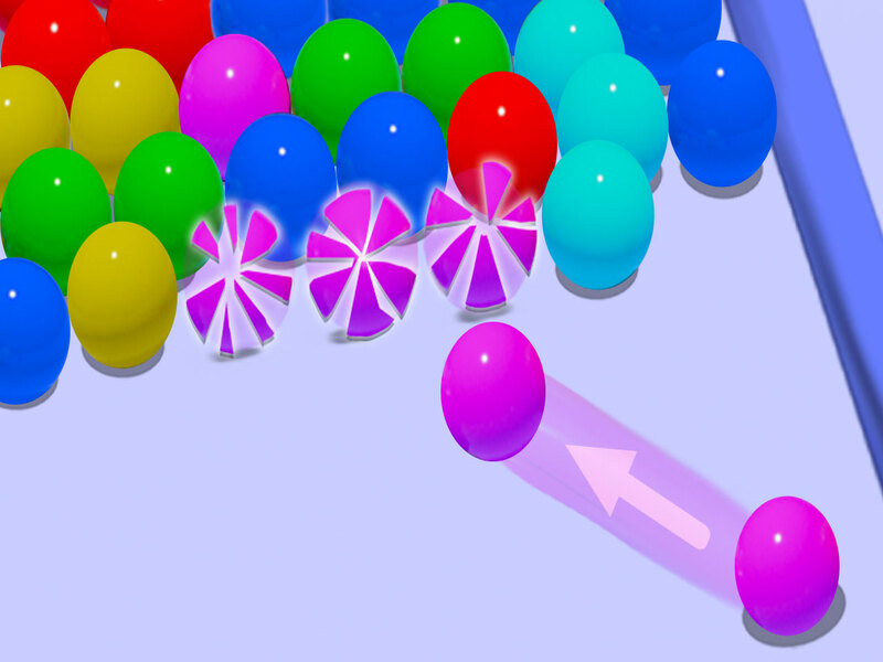 Spēle Burbuļu spēle 3d online