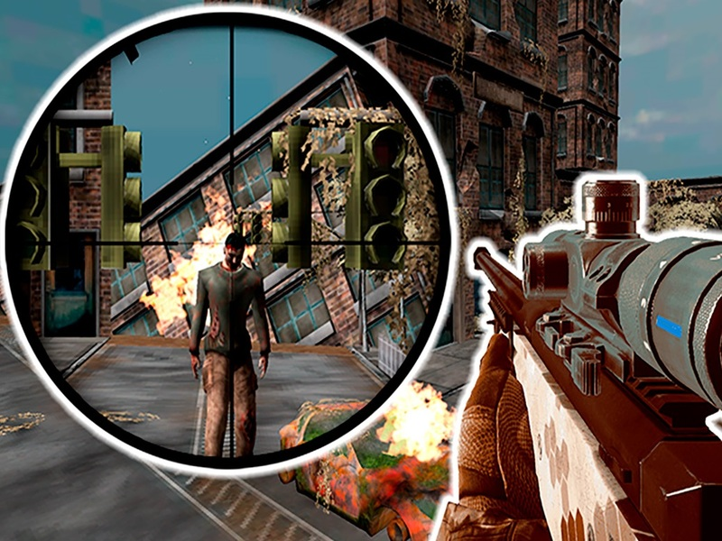 Spēle Snaipera 3D zombijs online
