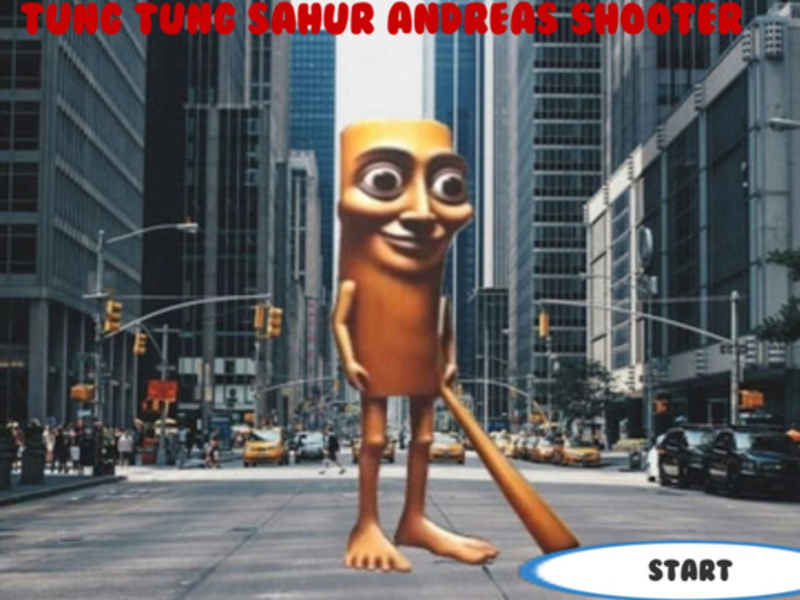 Spēle Tung Tung Sahur Andreas šāvējs online