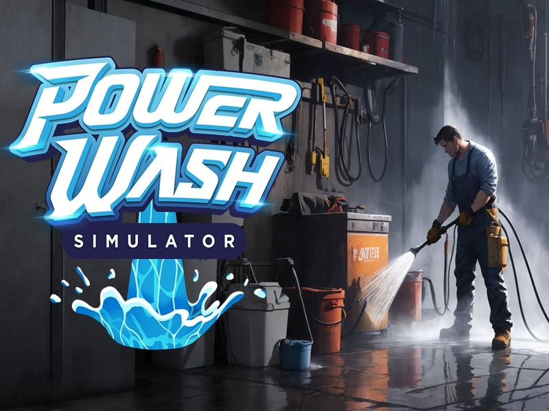 Spēle PowerWash simulators online