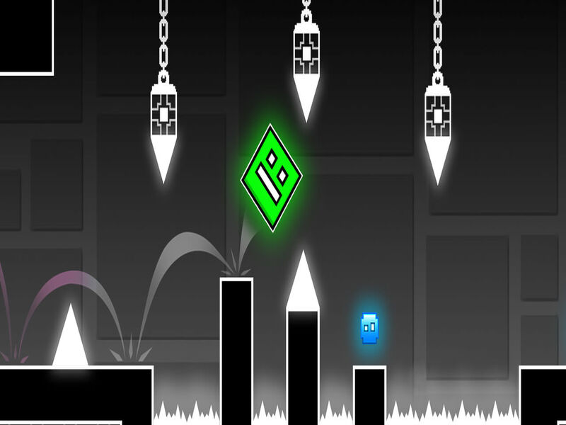 Spēle Ģeometrijas platformers online