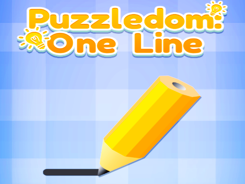 Spēle Puzzledom: viena līnija online