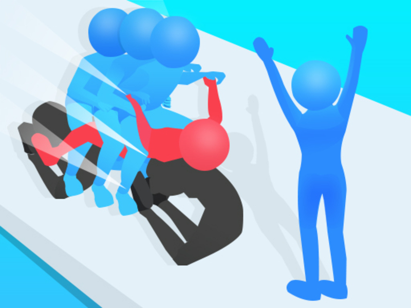 Spēle Cilvēka transportlīdzekļu skrējiens online