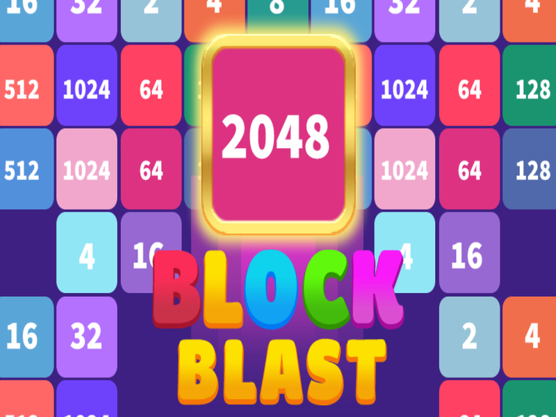 Spēle Bloķēt sprādzienu 2048 online