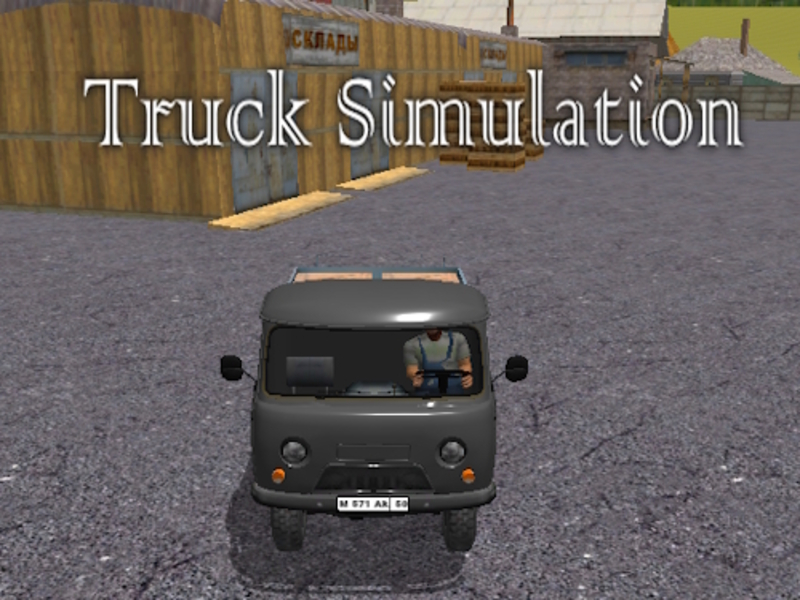 Spēle Kravas automašīnu simulācija online