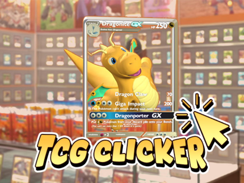 Spēle TCG kartes klikšķinātājs online
