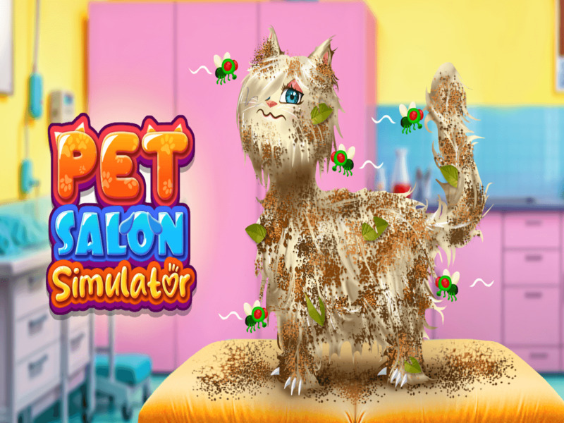 Spēle Mājdzīvnieku salona simulators online