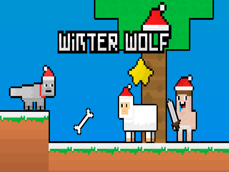 Spēle Ziemas vilks online