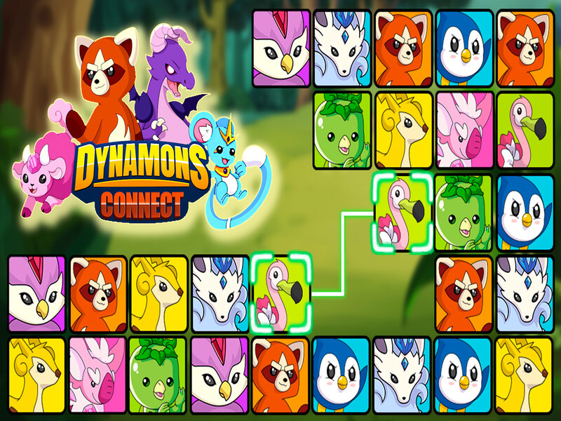 Spēle Dynamons Connect online